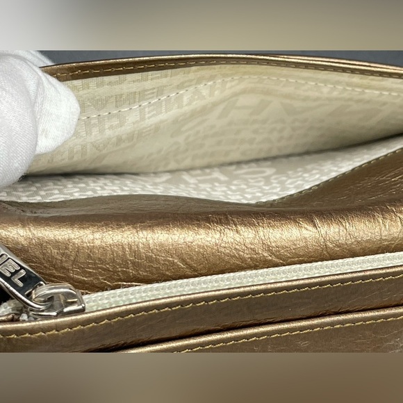 Chanel Gold Cambon Quilted Leather CC Bifold Long Wallet - Picture 12 of 17